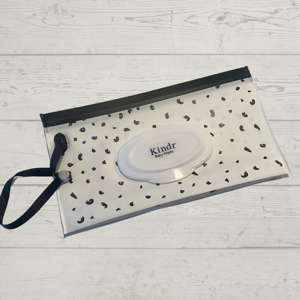 Kindr Reusable Baby Wipe Pouch