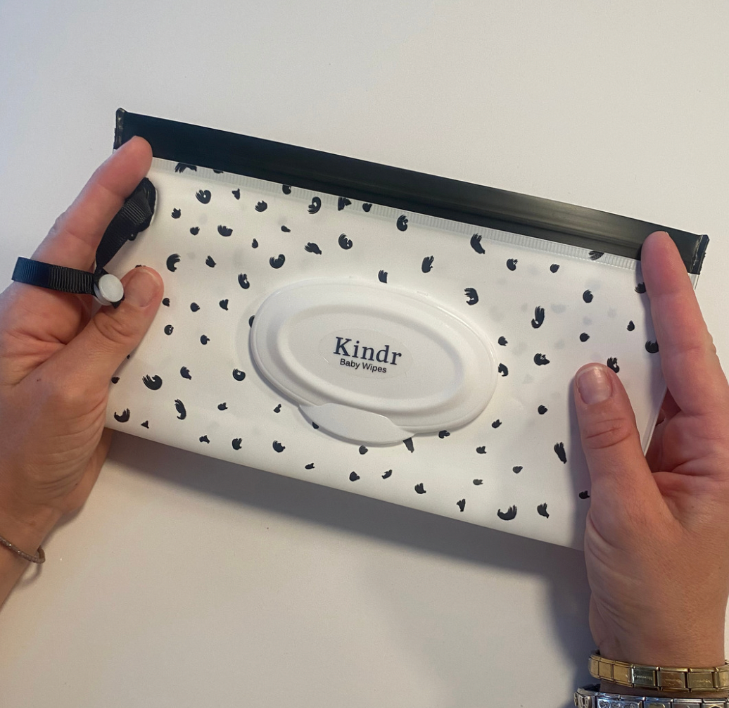 Kindr Reusable Baby Wipe Pouch