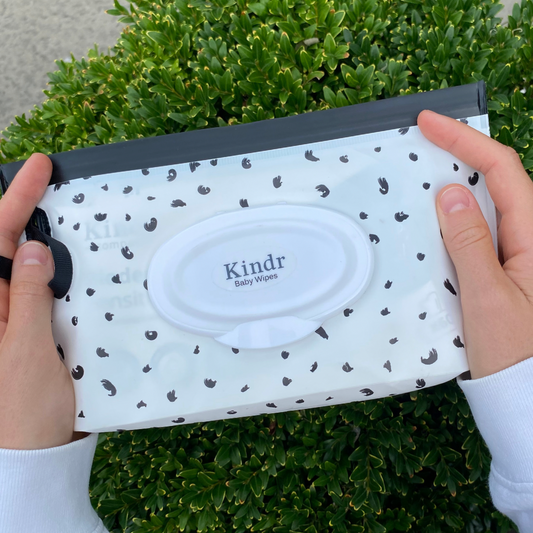 Kindr Reusable Baby Wipe Pouch
