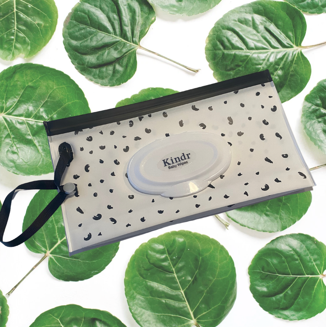 Kindr Reusable Baby Wipe Pouch