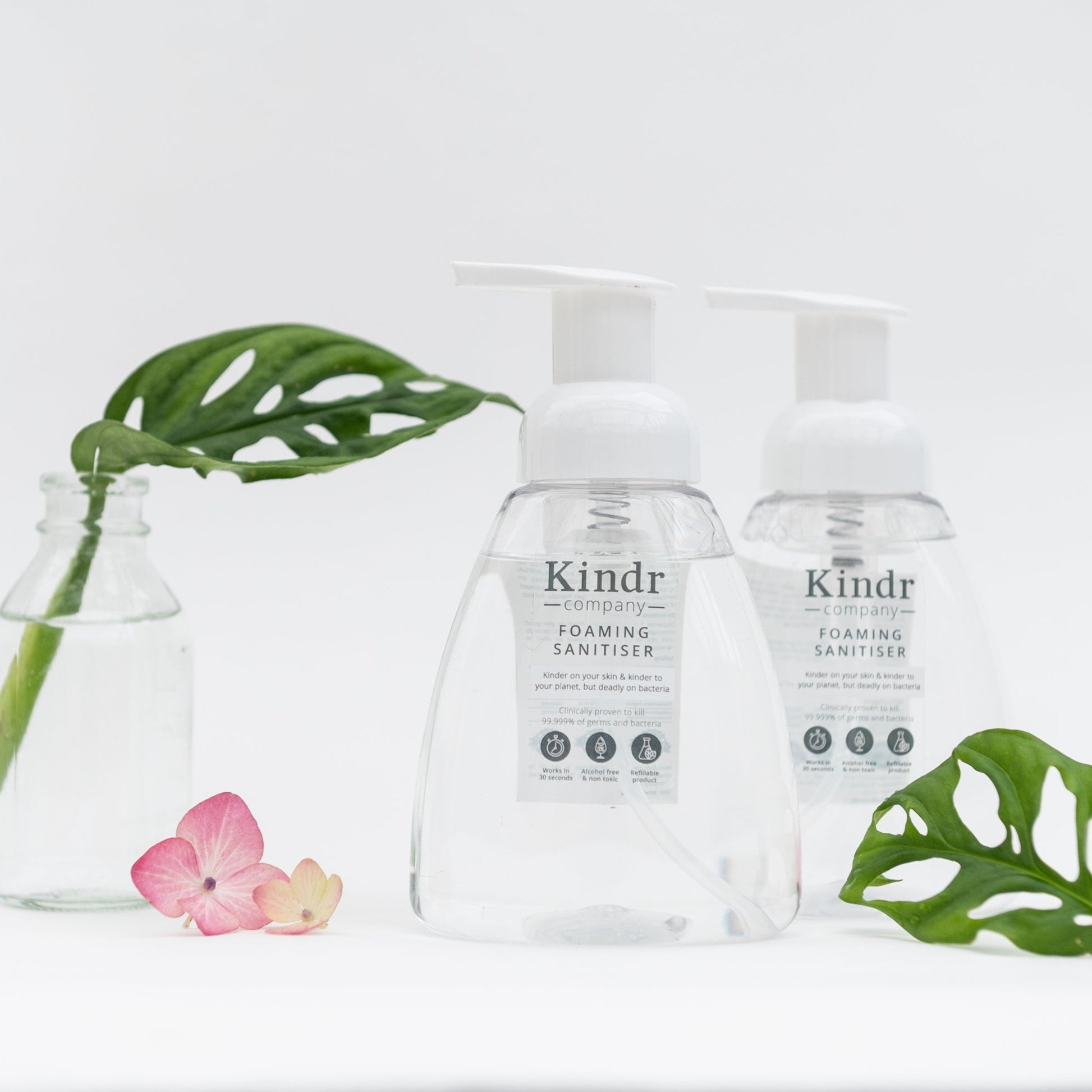 Foaming hand sanitiser