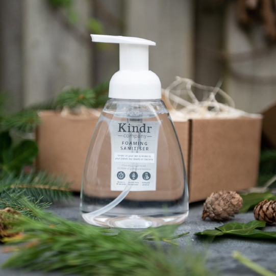 Foaming hand sanitiser